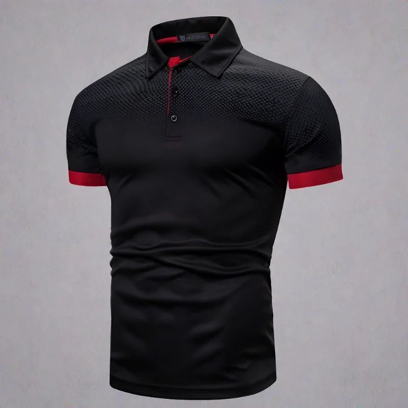 Polo para hombre con efecto degradado moderno – GRADINEL