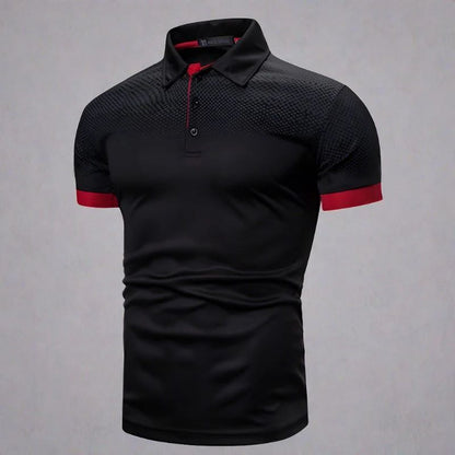 Polo para hombre con efecto degradado moderno – GRADINEL