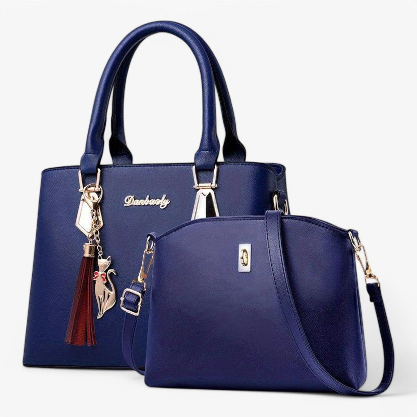 Set de bolsos de polipiel elegante para mujer – DALINA