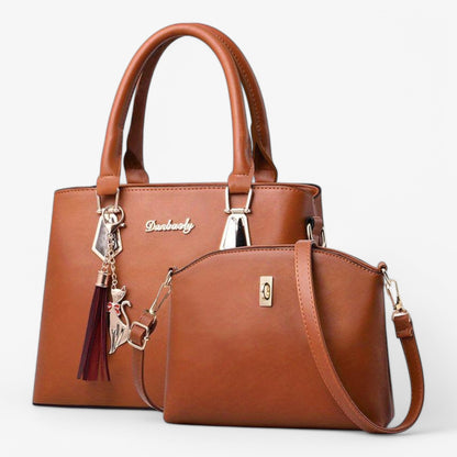 Set de bolsos de polipiel elegante para mujer – DALINA