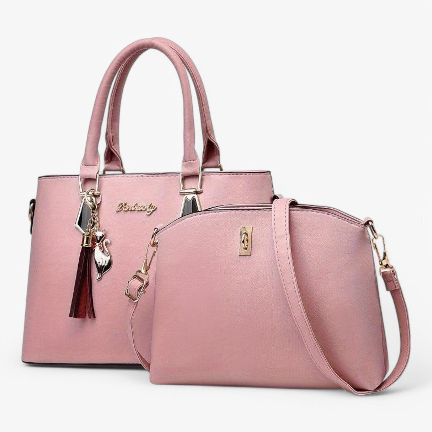 Set de bolsos de polipiel elegante para mujer – DALINA