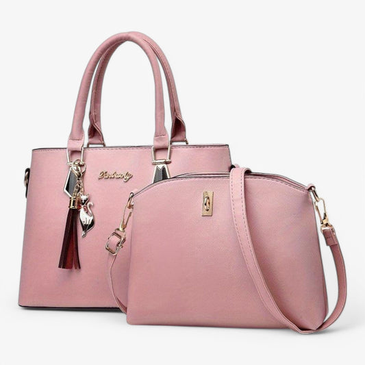 Set de bolsos de polipiel elegante para mujer – DALINA