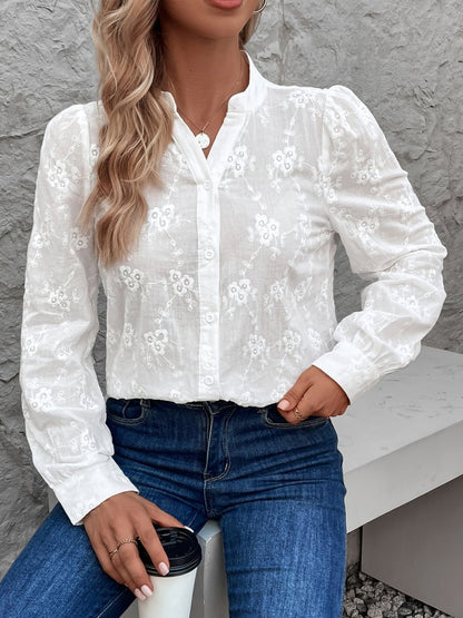 Blusa femenina con detalles elegantes y corte fluido – SOFÍA