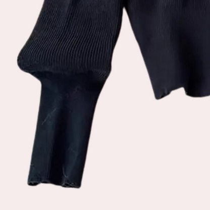 Top de punto para mujer con ajuste suave y diseño versátil – SELENE