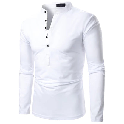 MARCOS - Suéter manga larga ajustado para hombre