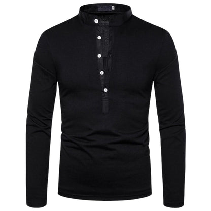 MARCOS - Suéter manga larga ajustado para hombre