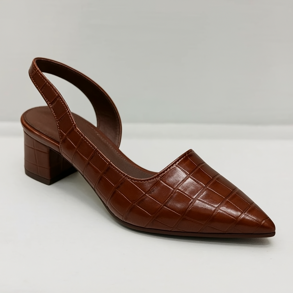 Zapatos de tacón elegantes y cómodos para mujer con diseño de punta afilada – AURELIE