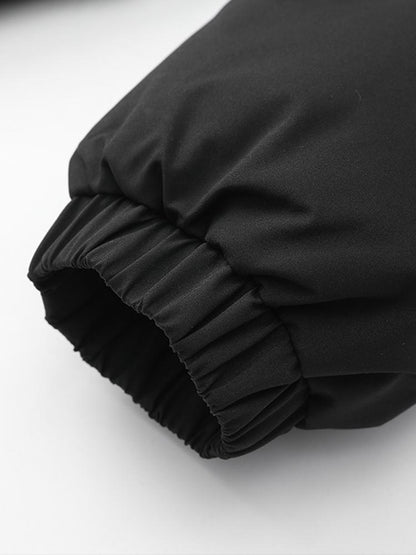 BRUNO - Chaqueta de invierno acolchada de doble capa con capucha para hombre