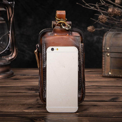 Riñonera de cuero para hombre – VALTERIO