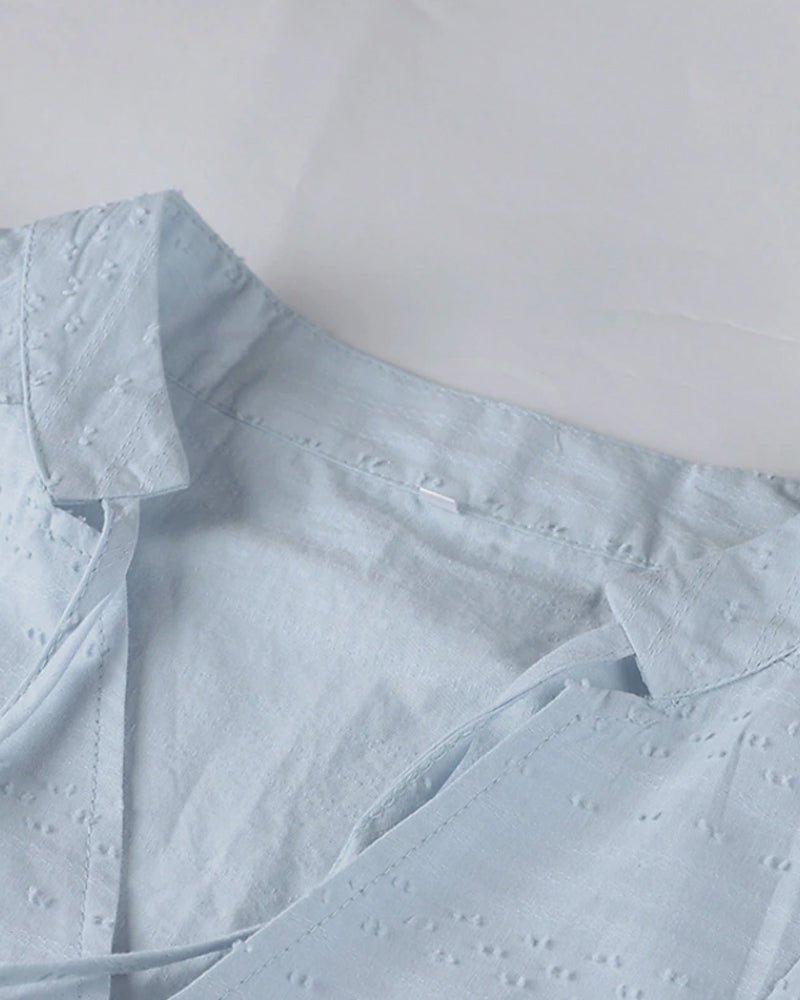 Vestido de Verano Ligero con Escote en V para Mujeres – ADARA