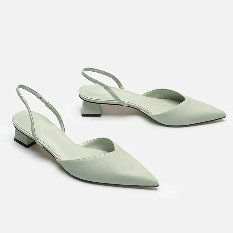 Zapatos de tacón estilizado tipo slingback – SLIMSTRAP