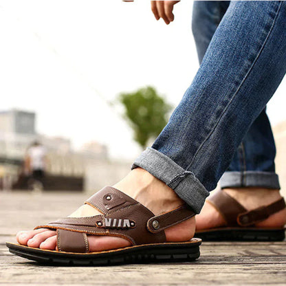 Sandalias ortopédicas premium para hombre, estilo moderno y alivio duradero – Evalon