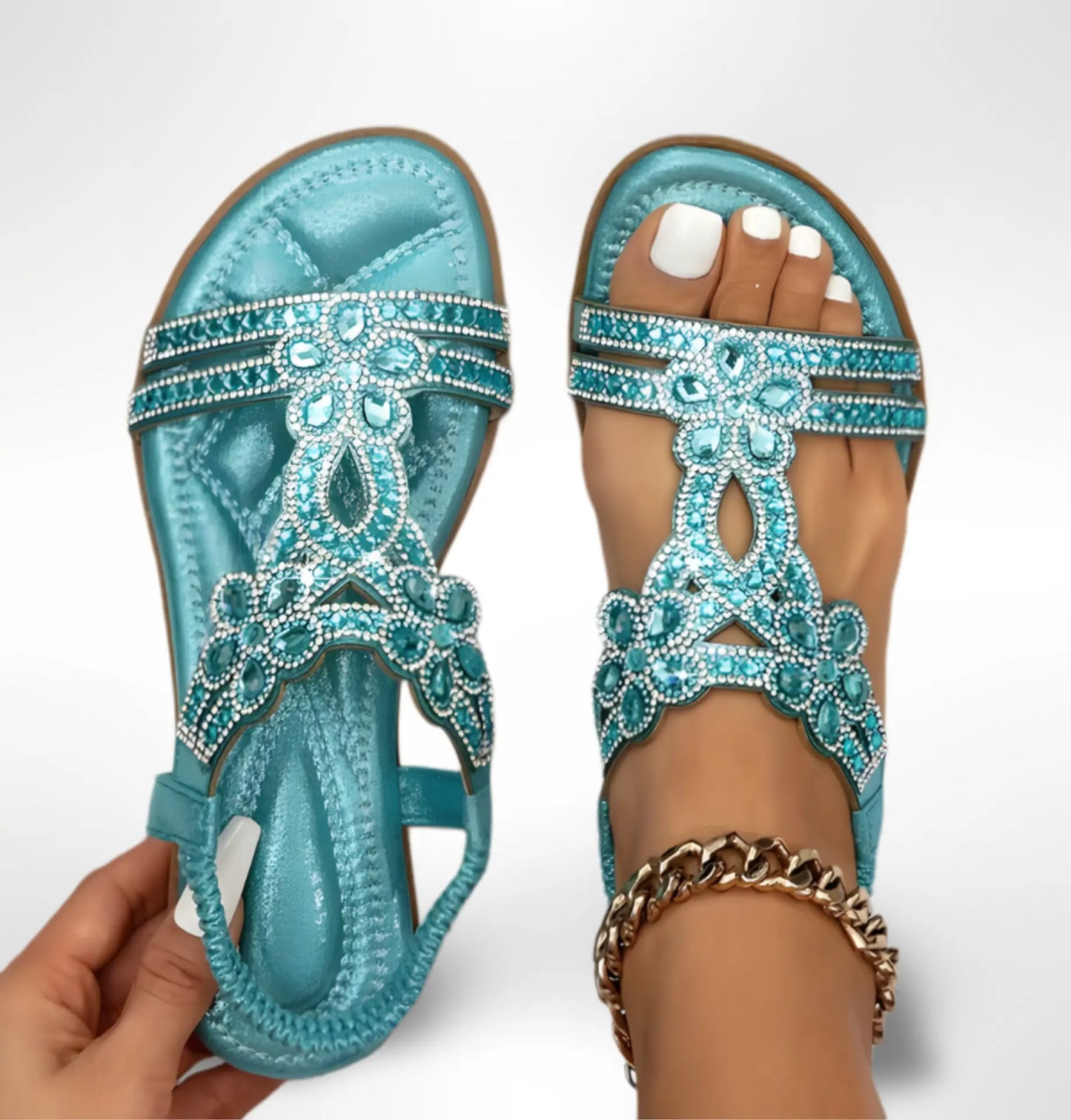 Sandalias cómodas de verano con diseño elegante y anatómico – ALMIRA STEP