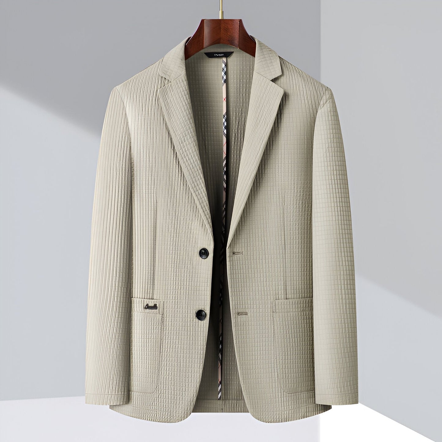 Blazer estructurada slim fit para hombre – MCKAY