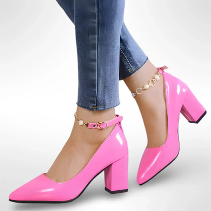 Zapatos de tacón cómodos con suela ergonómica – COLETTA