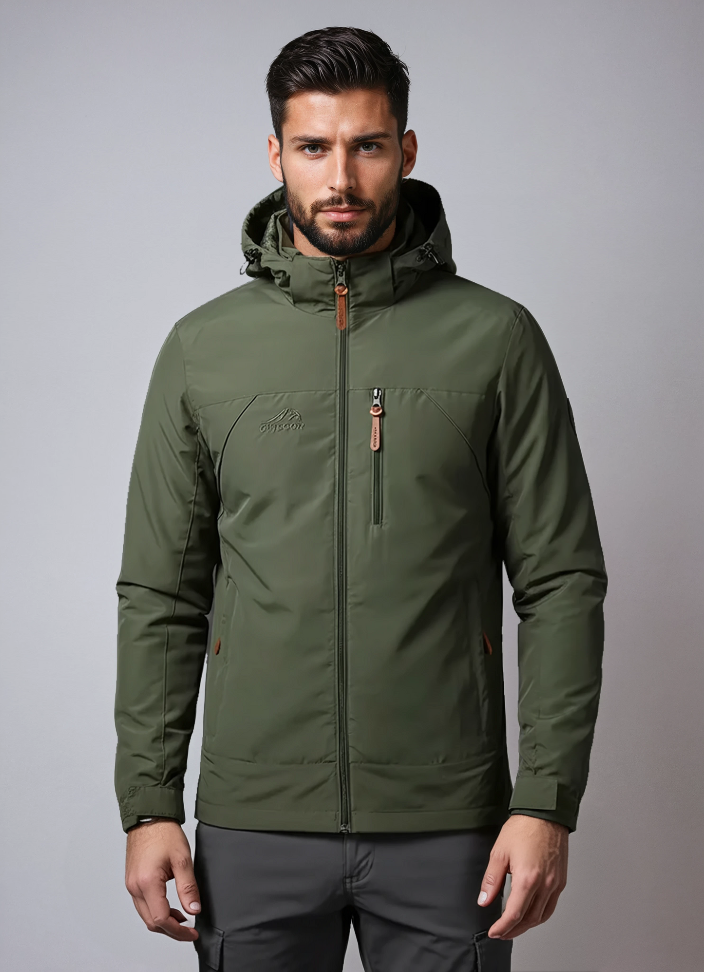 VALKREN – Chaqueta impermeable y cortavientos para hombre