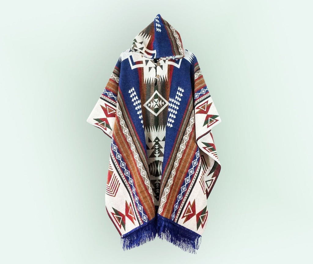 Poncho de Alpaca Artesanal – ÑAWI - Nina Toledo