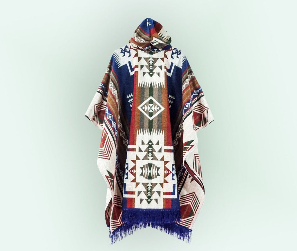 Poncho de Alpaca Artesanal – ÑAWI - Nina Toledo
