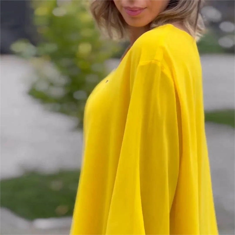 Blusa ligera de verano para mujer con estilo relajado – LIEVA