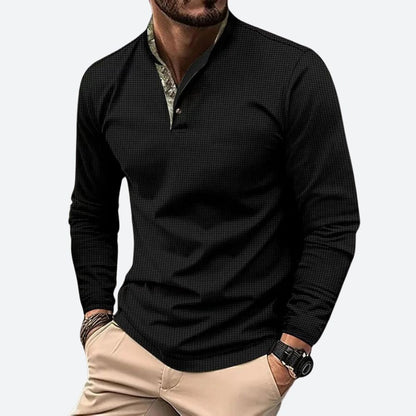 ELÍAS – Camisa de hombre semi entallada con mangas largas