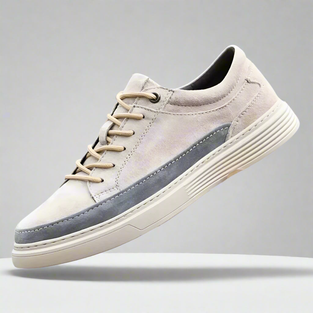 Zapatillas deportivas de piel para hombre con estilo casual – STRAVENO