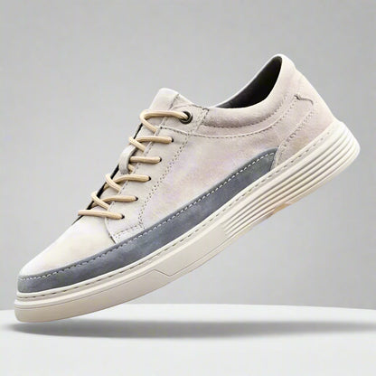 Zapatillas deportivas de piel para hombre con estilo casual – STRAVENO