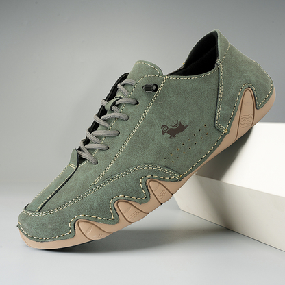 Zapatillas barefoot de piel unisex con suela flexible y gran agarre – PRIMALPATH