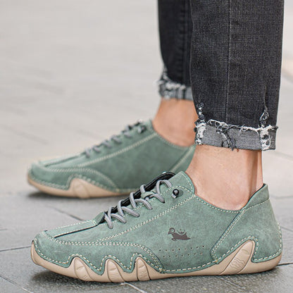 Zapatillas barefoot de piel unisex con suela flexible y gran agarre – PRIMALPATH