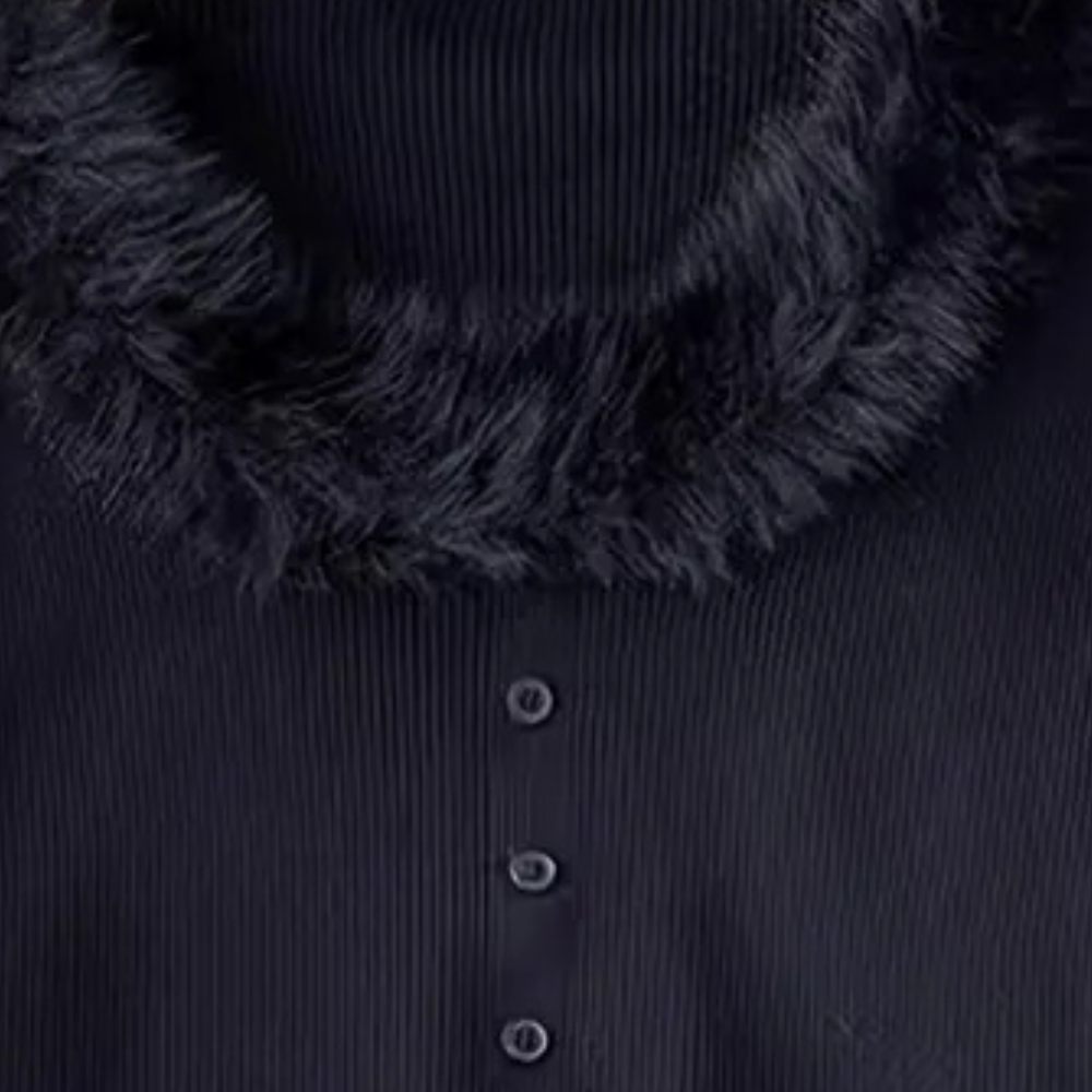 Top de punto para mujer con ajuste suave y diseño versátil – SELENE