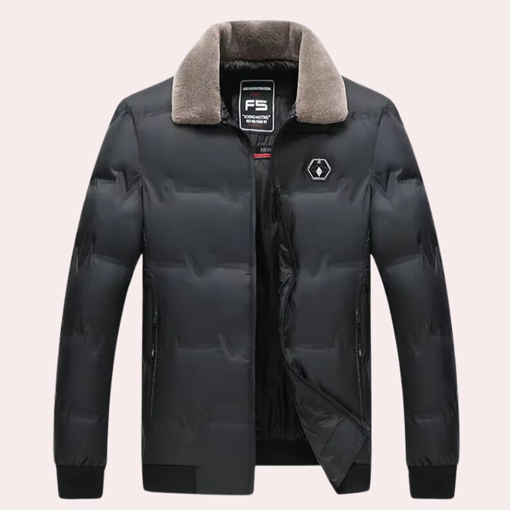 BRUNO - Chaqueta acolchada para hombre con cremallera
